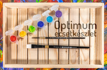Kép betöltése a galériamegjelenítőbe: Téli táj - Online festési csomag
